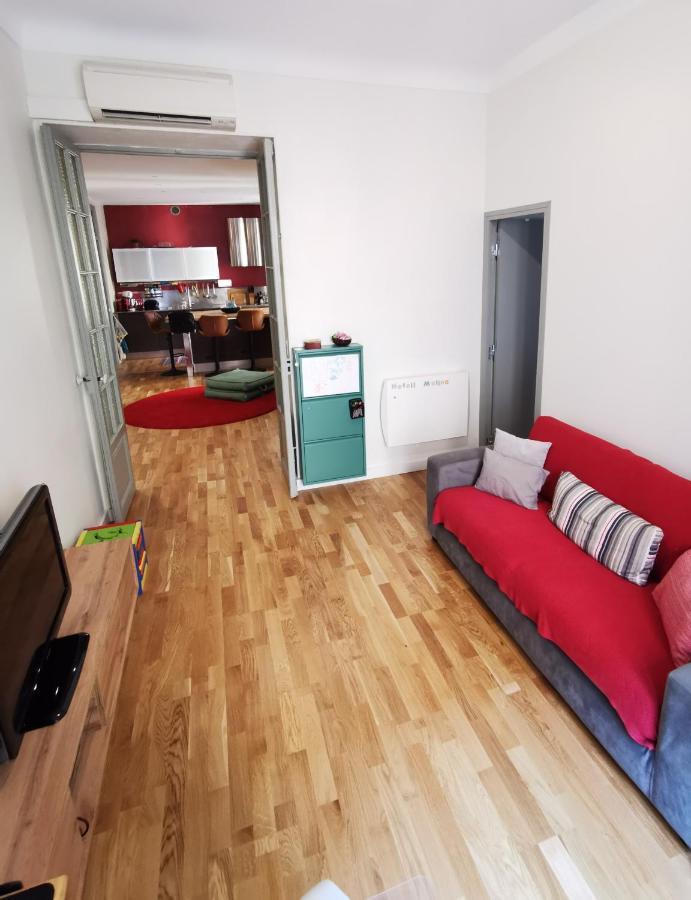 Our Home, Cozy Apartment Two Minutes From The Sea - Clima Nice Exteriör bild